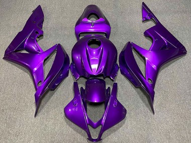 2007-2008 Honda CBR600RR Motorcycle Fairings - Purple UK