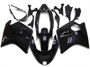 1996-2007 Honda CBR1100XX Blackbird Motorcycle Fairings - Glossy Black UK