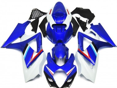 2007-2008 Suzuki GSXR 1000 Motorcycle Fairings - Blue White Red Black UK