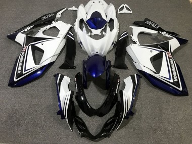 2009-2016 Suzuki GSXR 1000 Motorcycle Fairings - Blue White Black UK