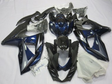 2009-2016 Suzuki GSXR 1000 Motorcycle Fairings - Blue Silver Black UK
