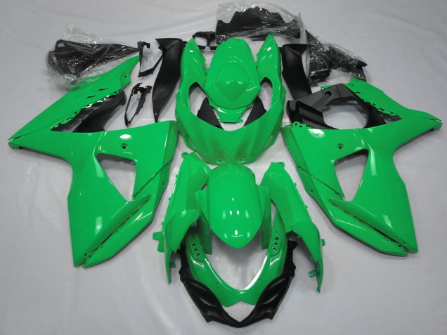 2009-2016 Suzuki GSXR 1000 Motorcycle Fairing - Green Black UK