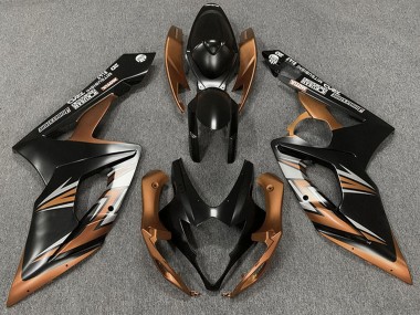 2005-2006 Suzuki GSXR 1000 Motorcycle Fairings - Matte Black Bronze UK