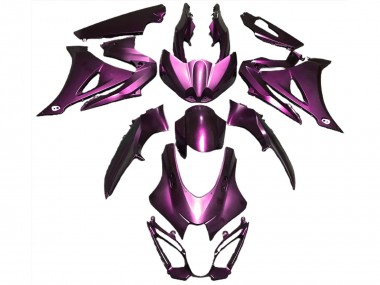 2017-2024 Suzuki GSXR 1000 Motorcycle Fairings - Matte Pink UK