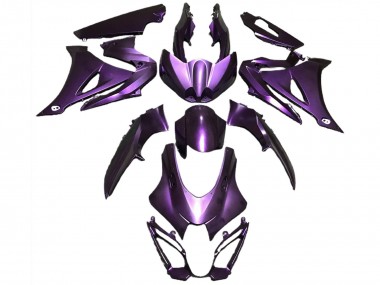 2017-2024 Suzuki GSXR 1000 Motorcycle Fairings - Matte Purple UK
