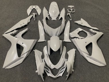 2009-2016 Suzuki GSXR 1000 Motorcycle Fairing - Glossy White UK