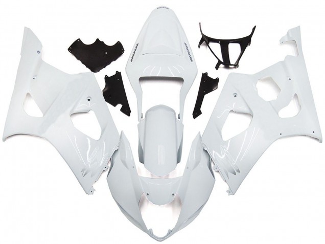 2003-2004 Suzuki GSXR 1000 Motorcycle Fairings - Glossy White UK