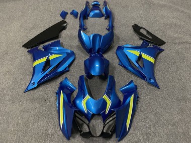 2017-2024 Suzuki GSXR 1000 Motorcycle Fairings - Blue Yellow Style UK