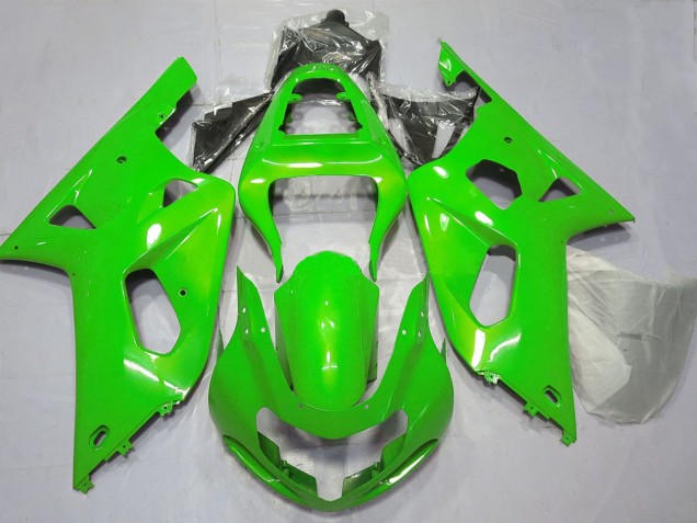 2001-2003 Suzuki GSXR 600 / GSXR 750 Motorcycle Fairings - Green UK