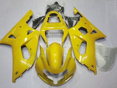 2001-2003 Suzuki GSXR 600 / GSXR 750 Motorcycle Fairings - Yellow UK