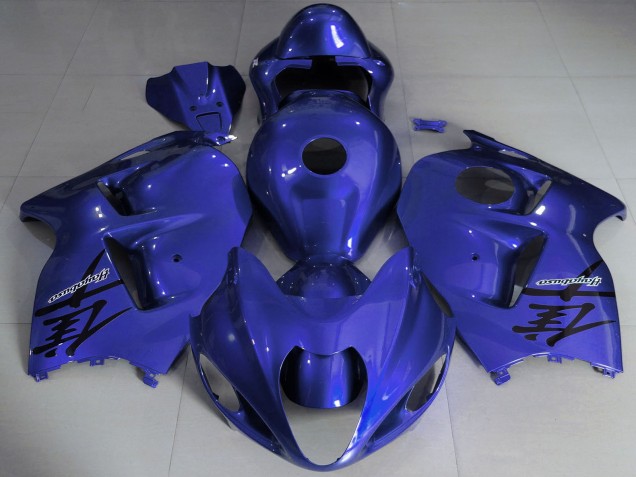 1996-2007 Suzuki GSXR 1300 Motorcycle Fairings - Glossy Blue UK