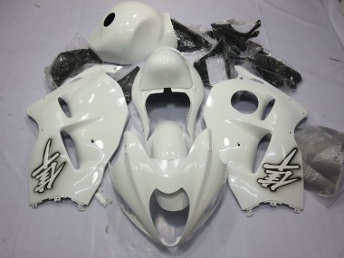1996-2007 Suzuki GSXR 1300 Motorcycle Fairings - Glossy White UK