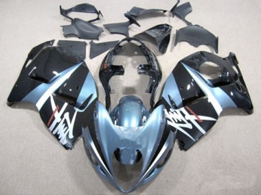 1996-2007 Suzuki GSXR 1300 Motorcycle Fairings - Light Blue and Black UK