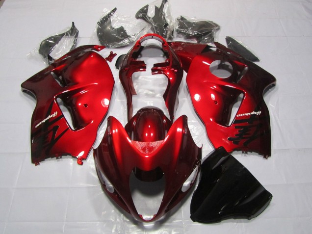 1996-2007 Suzuki GSXR 1300 Motorcycle Fairings - Red UK