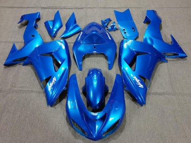 2006-2007 Kawasaki ZX10R Motorcycle Fairings - Blue UK