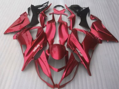 2016-2020 Kawasaki ZX10R Motorcycle Fairings - Glossy Candy Red UK