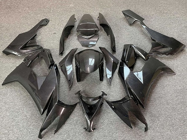 2008-2010 Kawasaki ZX10R Motorcycle Fairings - Carbon Fiber Style UK