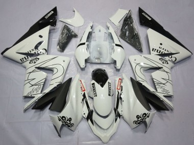 2004-2005 Kawasaki ZX10R Motorcycle Fairings - White Corona UK