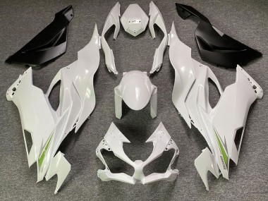 2019-2022 Kawasaki ZX6R Motorcycle Fairings - Pearl White Green UK