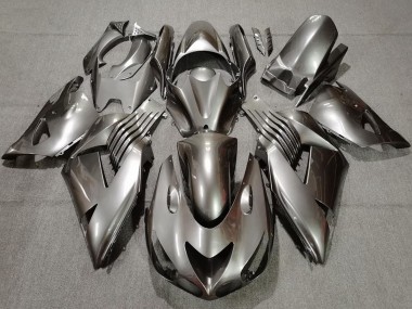 2006-2011 Kawasaki ZX14R Motorcycle Fairings - Silver UK