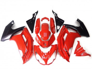 2009-2011 Kawasaki Ninja ER6F Motorcycle Fairings - Red Black UK