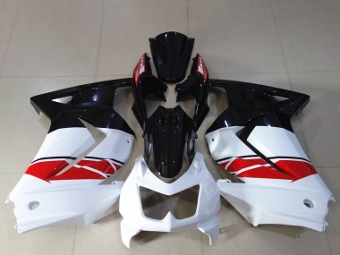 2008-2012 Kawasaki Ninja 250 Motorcycle Fairing - White Red Glossy Black UK