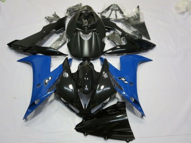 2004-2006 Yamaha R1 Motorcycle Fairings - Glossy Black Matte Black Blue UK