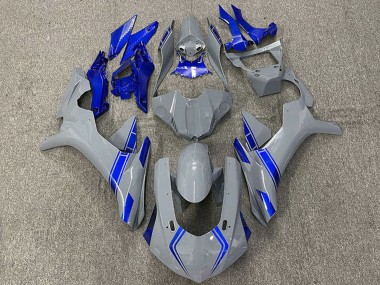 2015-2019 Yamaha R1 Motorcycle Fairings - Nardo Grey Blue UK