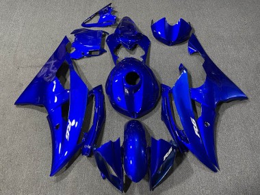 2008-2016 Yamaha R6 Motorcycle Fairings - Blue UK