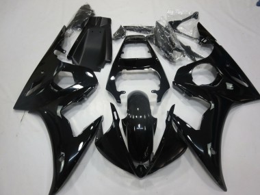 2005 Yamaha R6 Motorcycle Fairings - Glossy Black UK