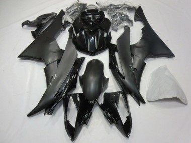 2008-2016 Yamaha R6 Motorcycle Fairing - Glossy Black Matte Black UK