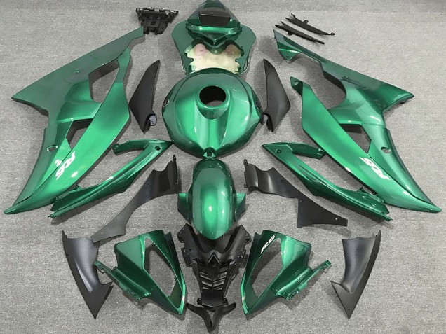 2008-2016 Yamaha R6 Motorcycle Fairings - Green UK