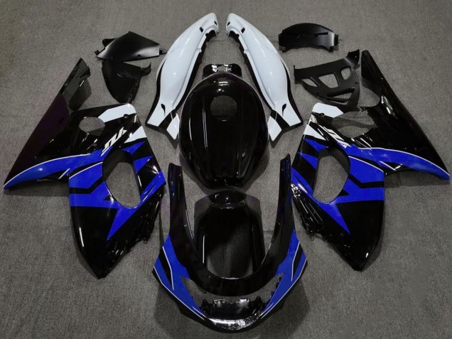 1996-2007 Yamaha YZF600R Thundercat Motorcycle Fairings - Glossy Black Blue White UK