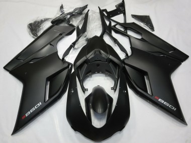 2007-2014 Ducati 1098 Motorcycle Fairings - Matte Black UK