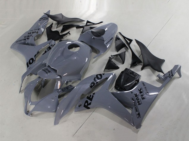 2007-2008 Honda CBR600RR Motorcycle Fairings - Nardo Grey Black Repsol UK