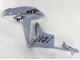 2007-2008 Honda CBR600RR Motorcycle Fairings - Nardo Grey Black Repsol UK