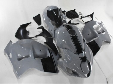 1996-2007 Suzuki GSXR 1300 Hayabusa Motorcycle Fairings - Nardo Grey Black No Decal UK