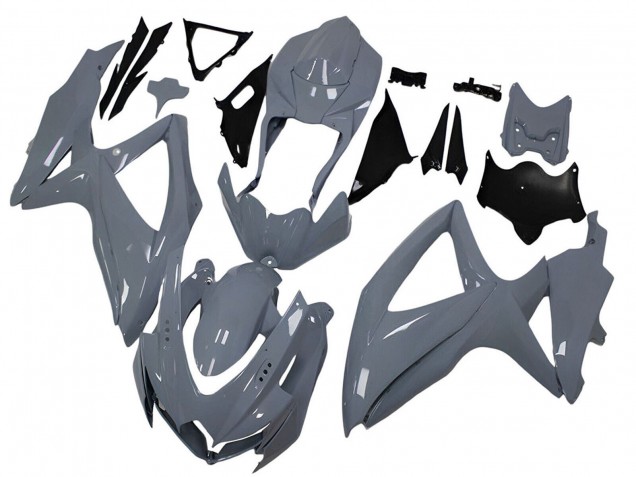2008-2010 Suzuki GSXR 600 / GSXR 750 Motorcycle Fairings - Nardo Grey UK