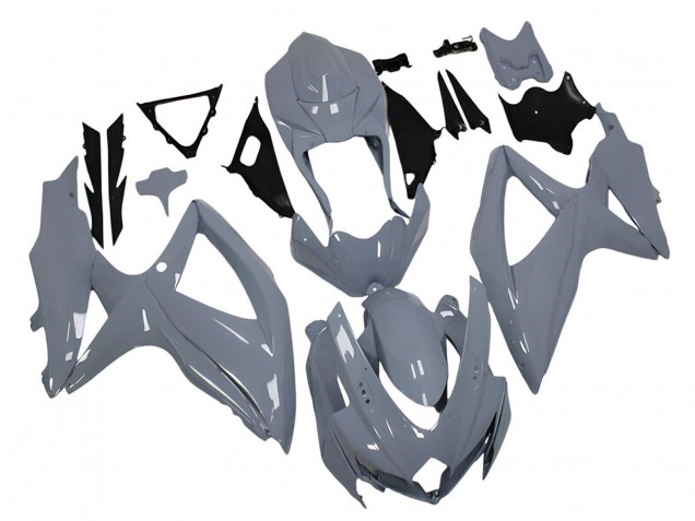 2008-2010 Suzuki GSXR 600 / GSXR 750 Motorcycle Fairings - Nardo Grey UK