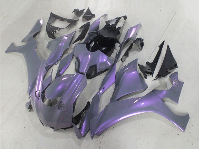 2021-2024 Yamaha YZF R7 Motorcycle Fairings - Chameleon Grey Dazz Pearl Purple UK