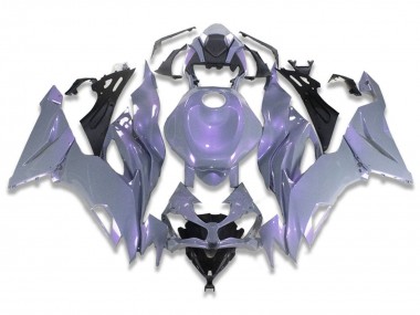 2019-2022 Kawasaki ZX6R Motorcycle Fairings - Chameleon Grey Dazz Pearl Purple UK