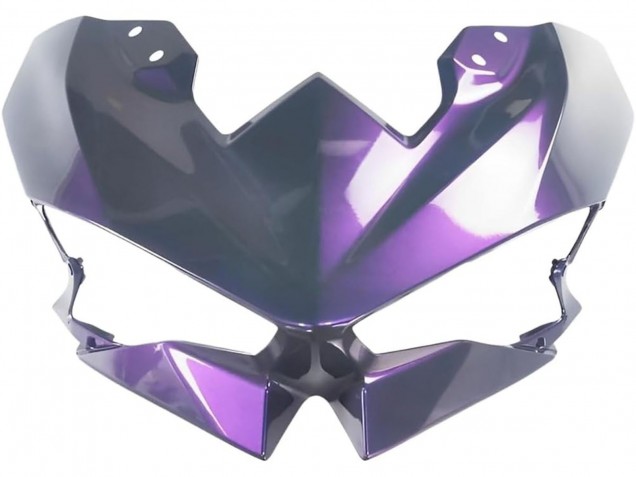 2024-2025 Kawasaki Ninja 500 EX500R Motorcycle Fairings - Chameleon Grey Dazz Pearl Purple UK