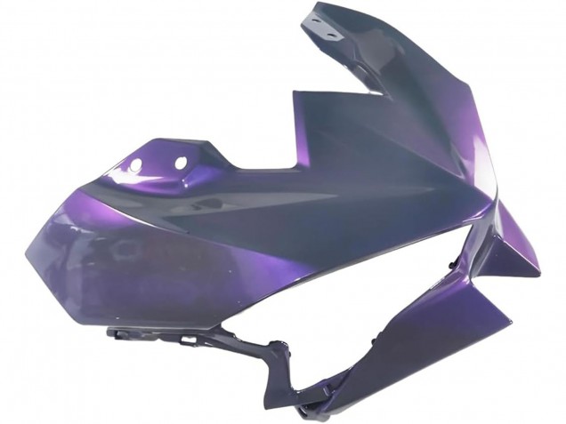 2024-2025 Kawasaki Ninja 500 EX500R Motorcycle Fairings - Chameleon Grey Dazz Pearl Purple UK