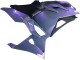 2024-2025 Kawasaki Ninja 500 EX500R Motorcycle Fairings - Chameleon Grey Dazz Pearl Purple UK