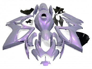 2006-2007 Suzuki GSXR 600 / GSXR 750 Motorcycle Fairings - Chameleon Grey Dazz Pearl Purple UK