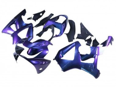 2000-2001 Honda CBR900RR 929 Motorcycle Fairings - Chameleon Blue Purple UK
