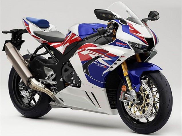 2020-2023 Honda CBR1000RR-R Motorcycle Fairings - White Red Blue UK