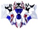 2020-2023 Honda CBR1000RR-R Motorcycle Fairings - White Red Blue UK