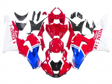 2020-2023 Honda CBR1000RR-R Motorcycle Fairings Kits - White Red Blue HRC UK