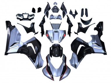2020-2023 Honda CBR1000RR-R Motorcycle Fairings - Silver Glossy Black UK